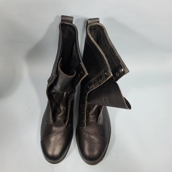Vintage BILTRITE ANSI Z41.1-1991/75  Leather Combat Boots Steel Toe 11.5 NOS - Picture 4 of 12